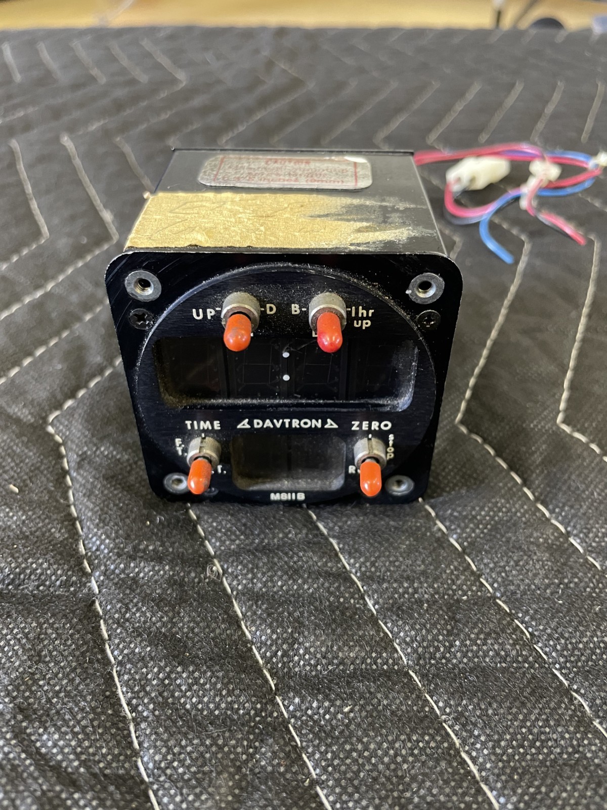 Davtron 611B Used, Without memory battery pack