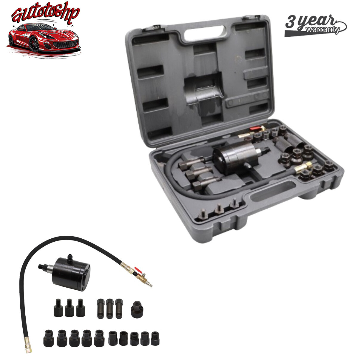 Air Vibration Injector Removal Extractor Remover Pneumatic Puller Tool Diesel
