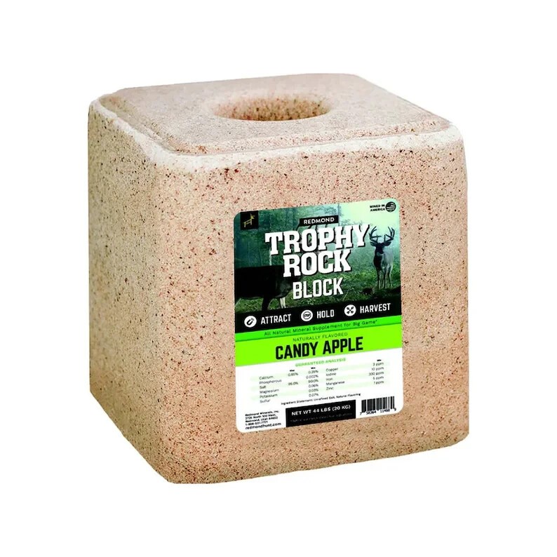 Redmond Trophy Rock Candy Apple Block 44lb  114689