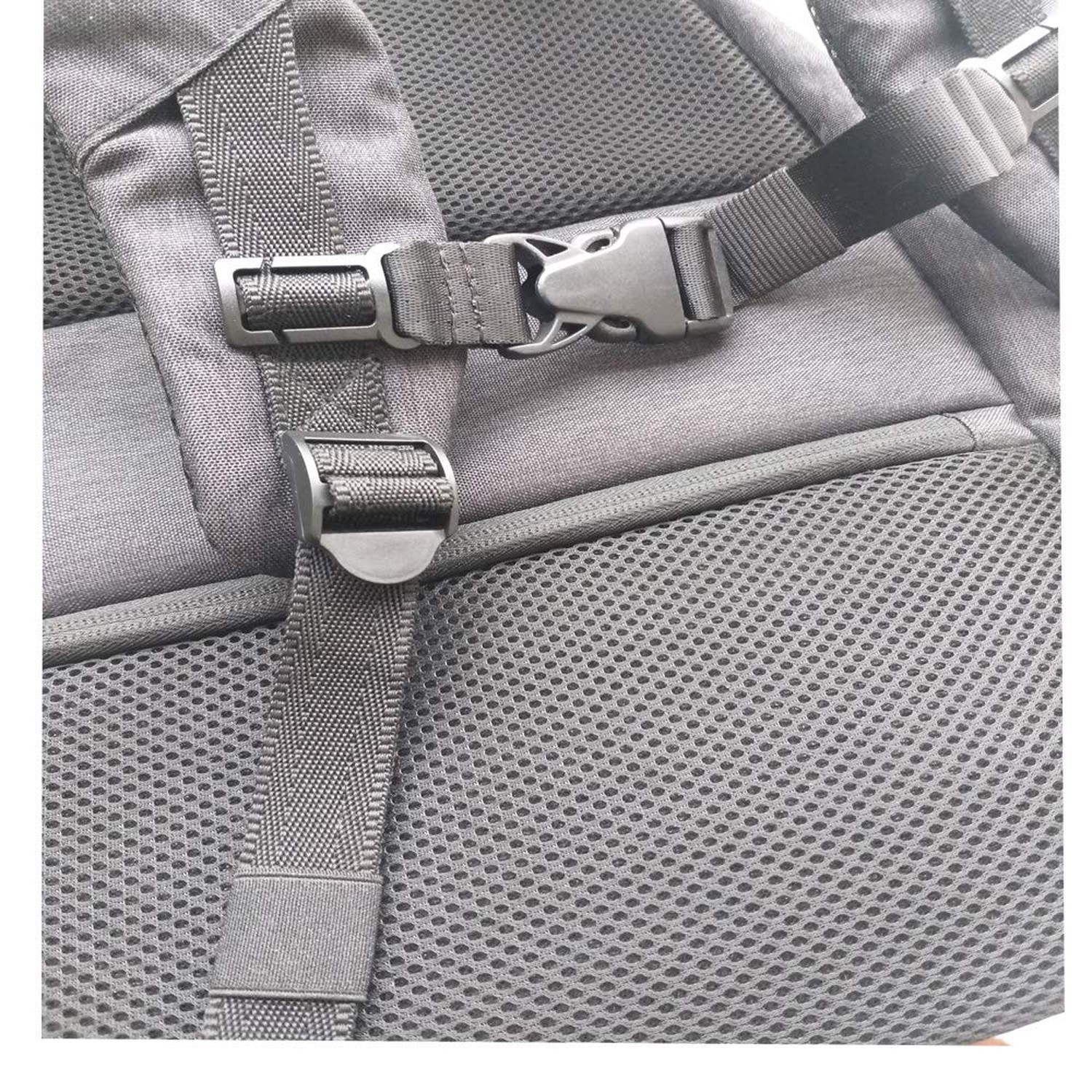 4 Pack Backpack Chest Strap Heavy Duty Adjustable Backpack Sternum Strap Ches...