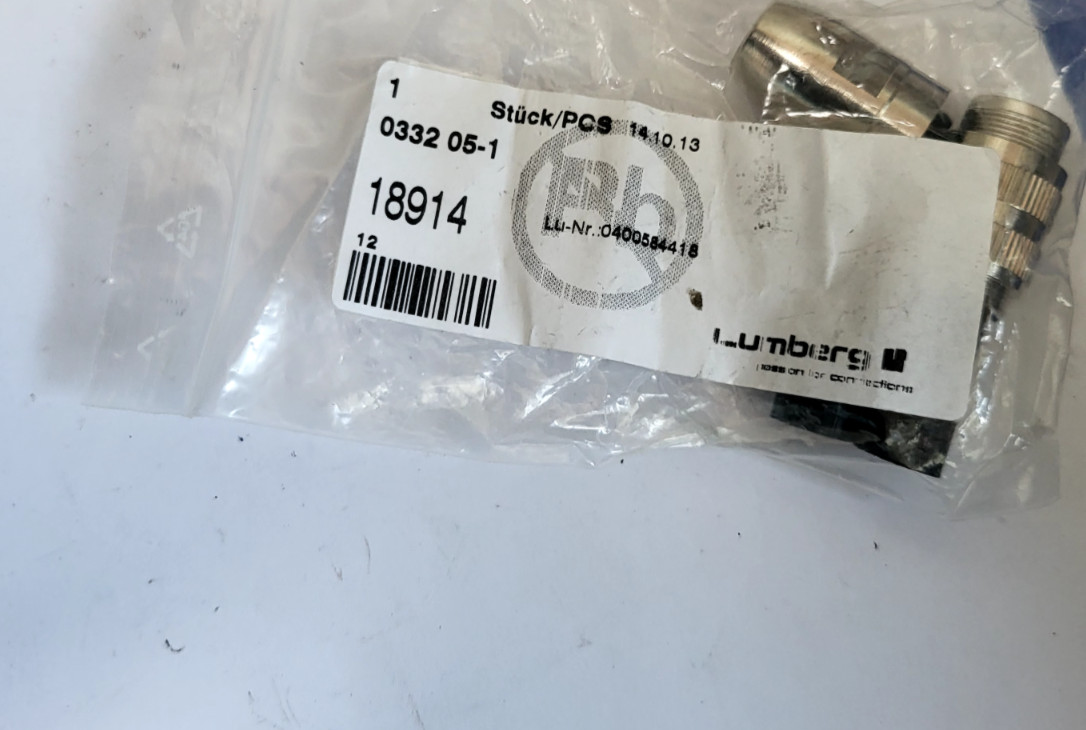 LUMBERG 18914 CONNECTOR (BR4.6b9)