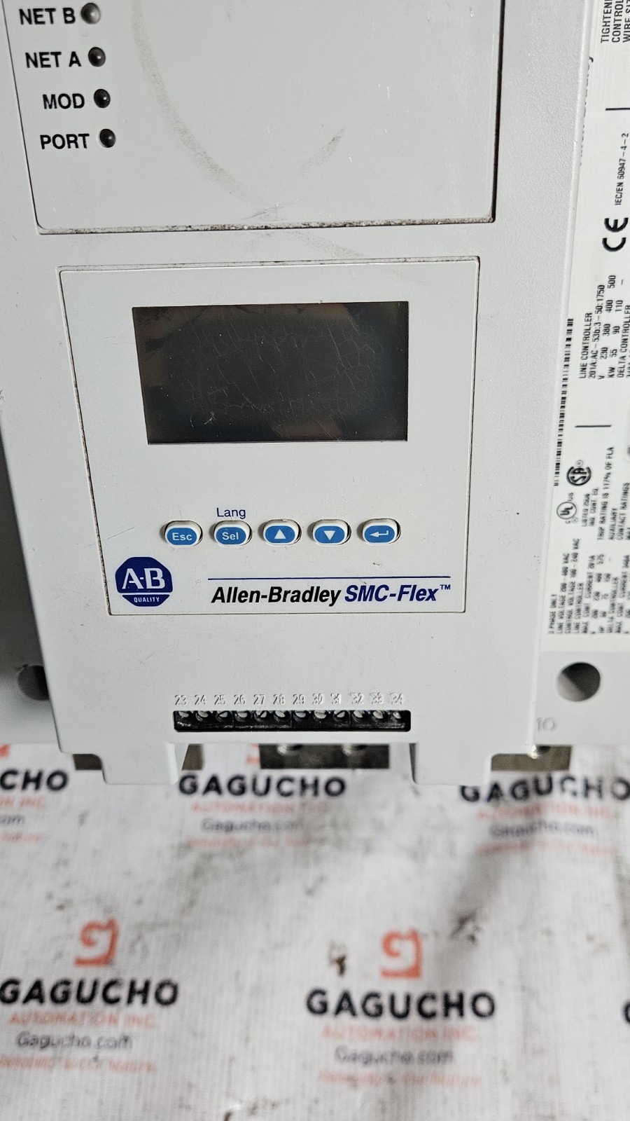ALLEN BRADLEY 150-F201NBDB SMART MOTOR CONTROLLER SER.B 150F201NBDB