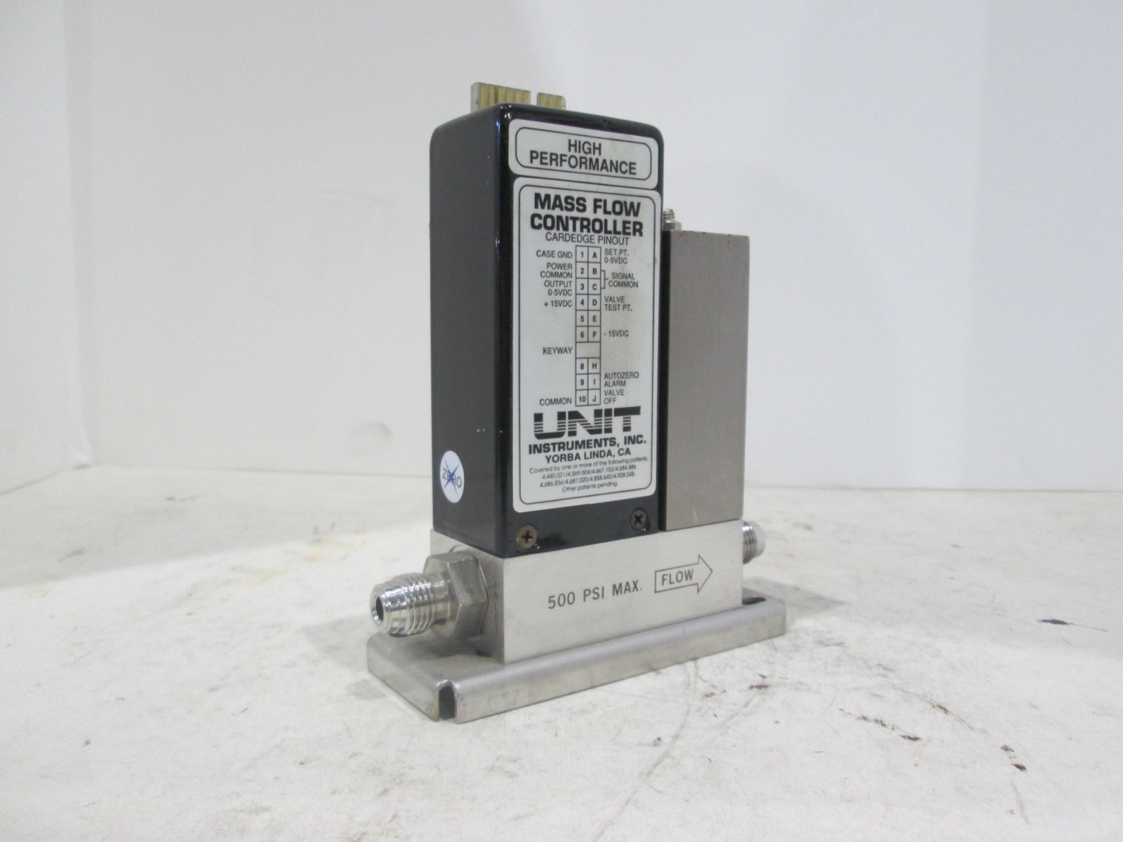 Unit, UFC-1100A, Range 10 SLPM, Gas H2, Used