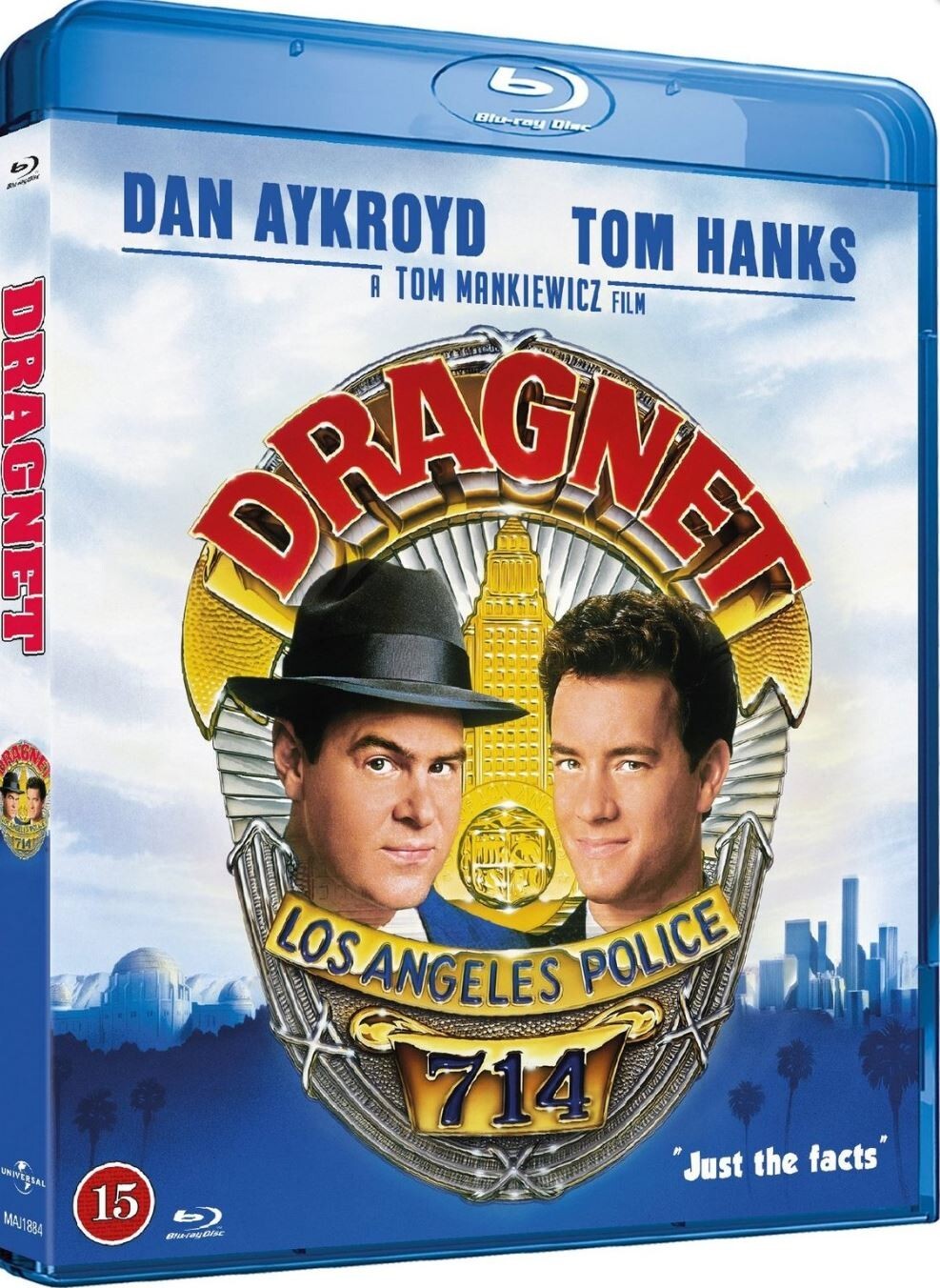 DRAGNET (1987) Dan Aykroyd Tom Hanks Blu-Ray BRAND NEW (USA Compatible)