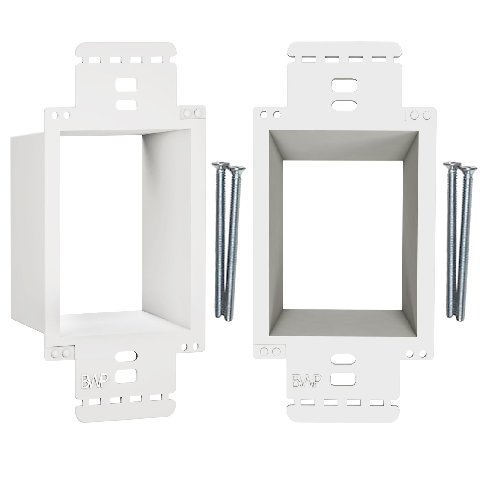 BWP 2 Pack Electrical Outlet Box Extender 1 Gang - Electrical Box Extender wi...