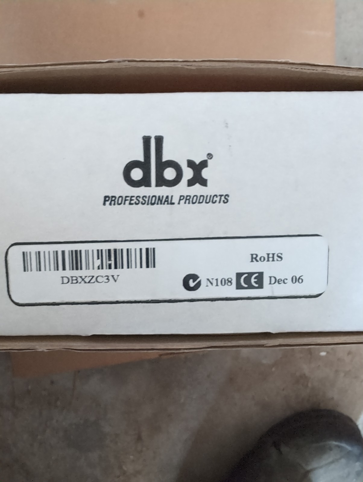 dbx ZC-3 Programmable Wall Mount Zone Controller DBXZC3V New Boxed Pro AV