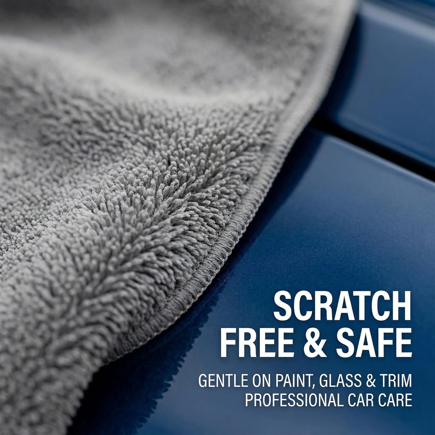 2 Pack Professional Large Microfiber Car Drying Towels (31" x 24"), Microfiber T