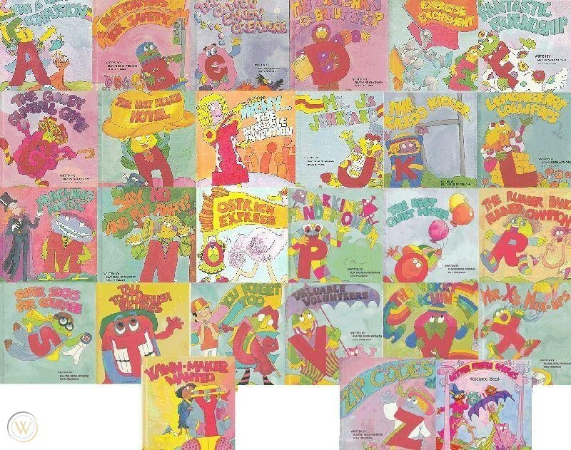 LETTER PEOPLE A-Z THE FABLES PDF BOOK SET Collection (CD, Flash, or DL)