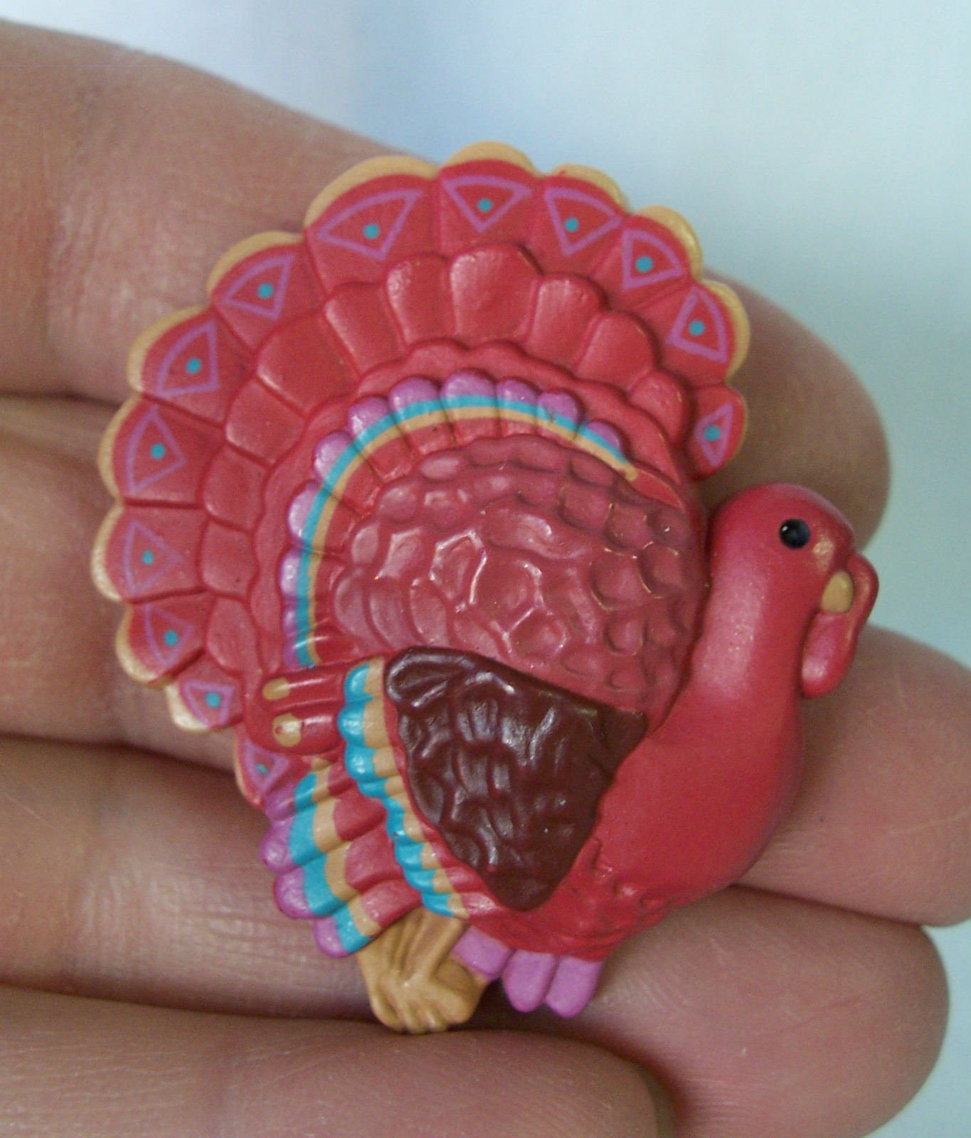 Hallmark Thanksgiving 1987 - 1991  TURKEY Pin