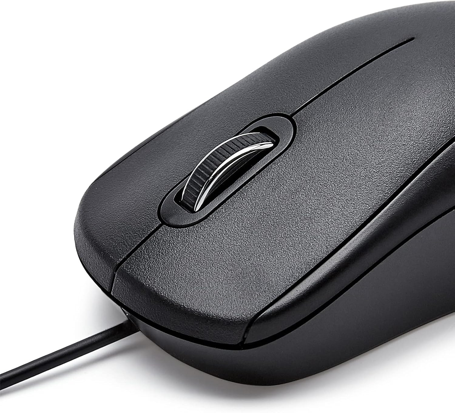 3-Button USB Wired Mouse - Standard, Black