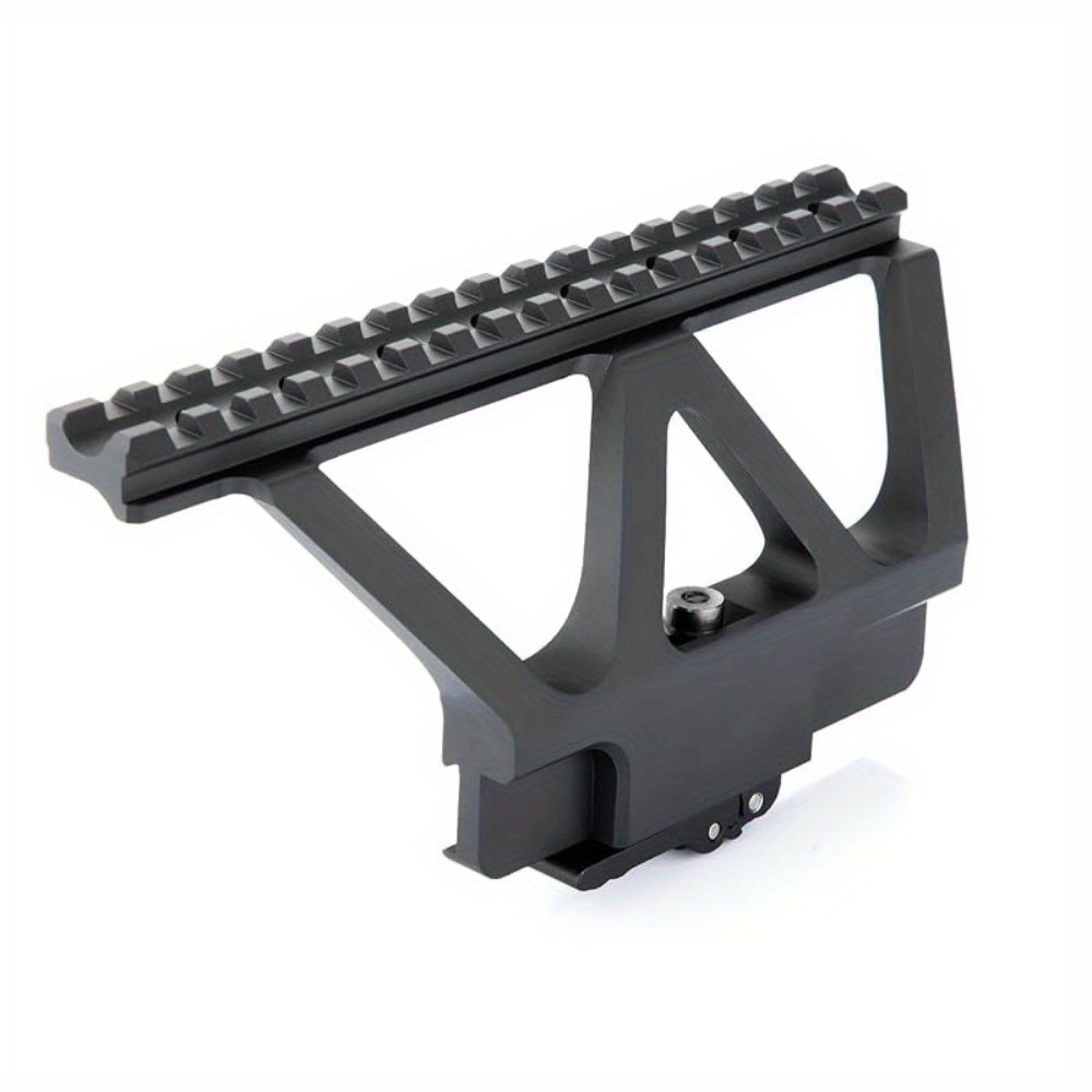 Hot Tactical Side Guide 20mm Rail Mount Elevated Diagonal Metal Sight Bracket