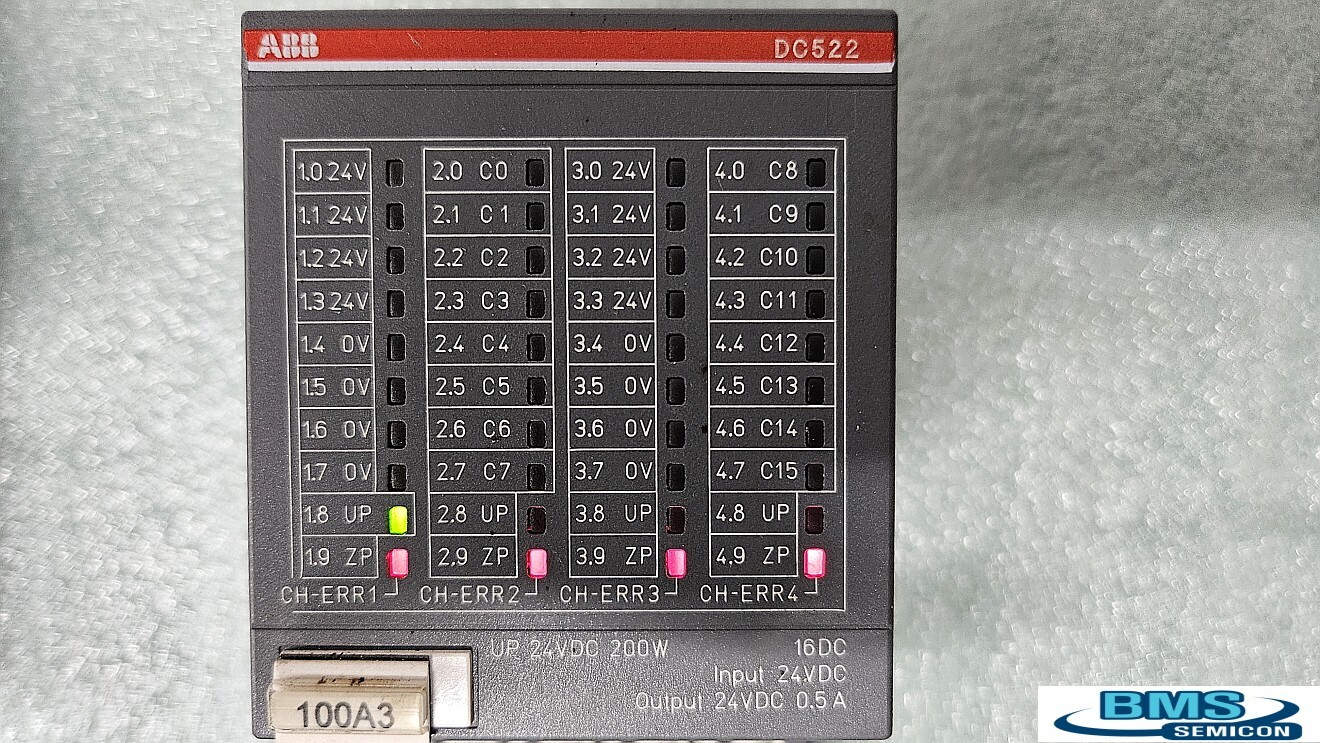 ABB Programmable Logic Controller PM581 C4 / DI524 B6 / DC522 B5