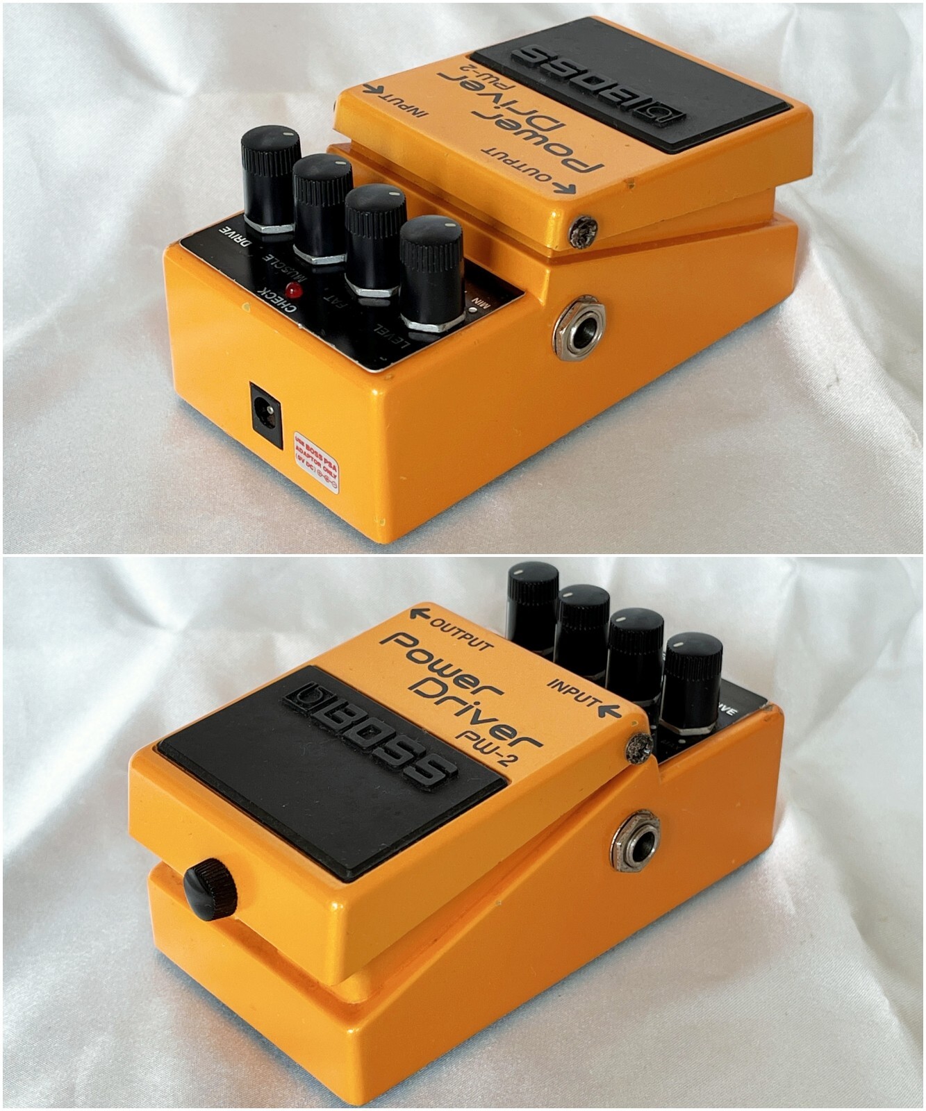 BOSS PW-2 1996 W/Box Power Driver Vintage Guitar Effect Pedal MIT PSA Tested