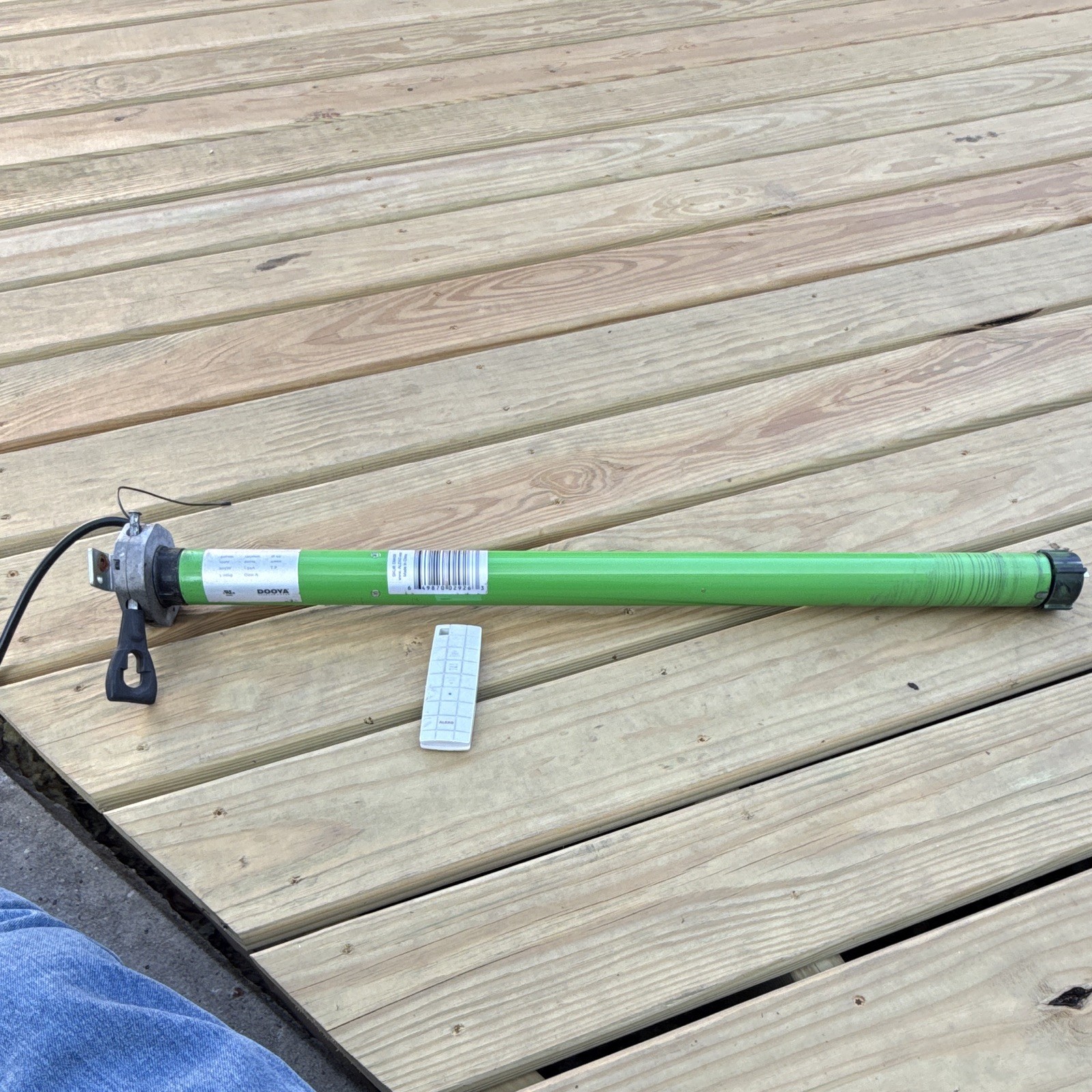 ALEKO DM45R electric awning motor with remote.  Works