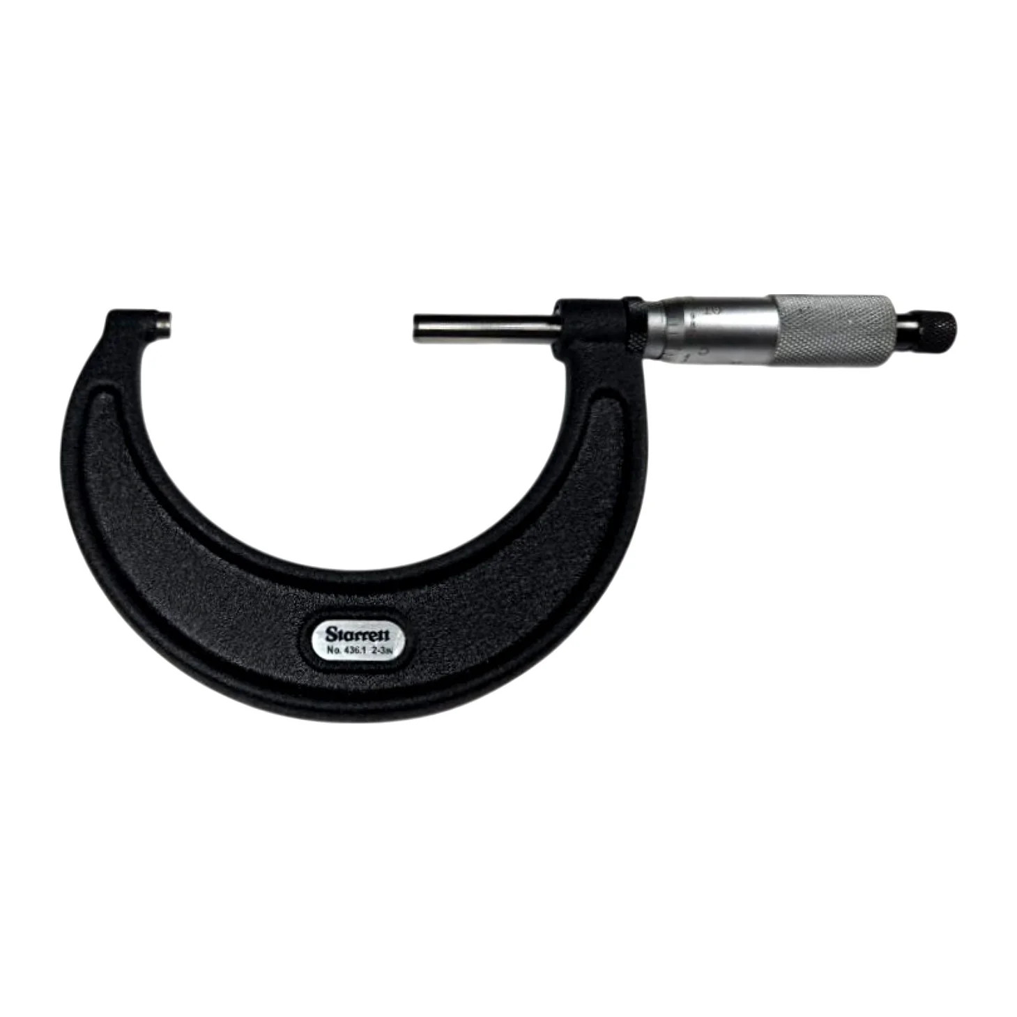 Starrett 436.1XRL-3 2-3in 0.001in Ratchet Stop Outside Micrometer
