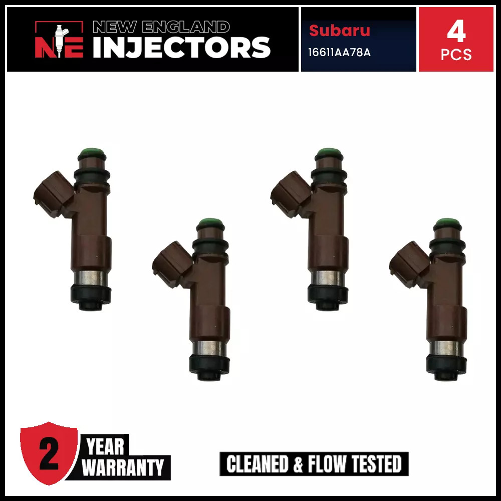 Reman Denso Fuel Injector 2.5L Set of 4 Fits Subaru Legacy Outback 2010-2012