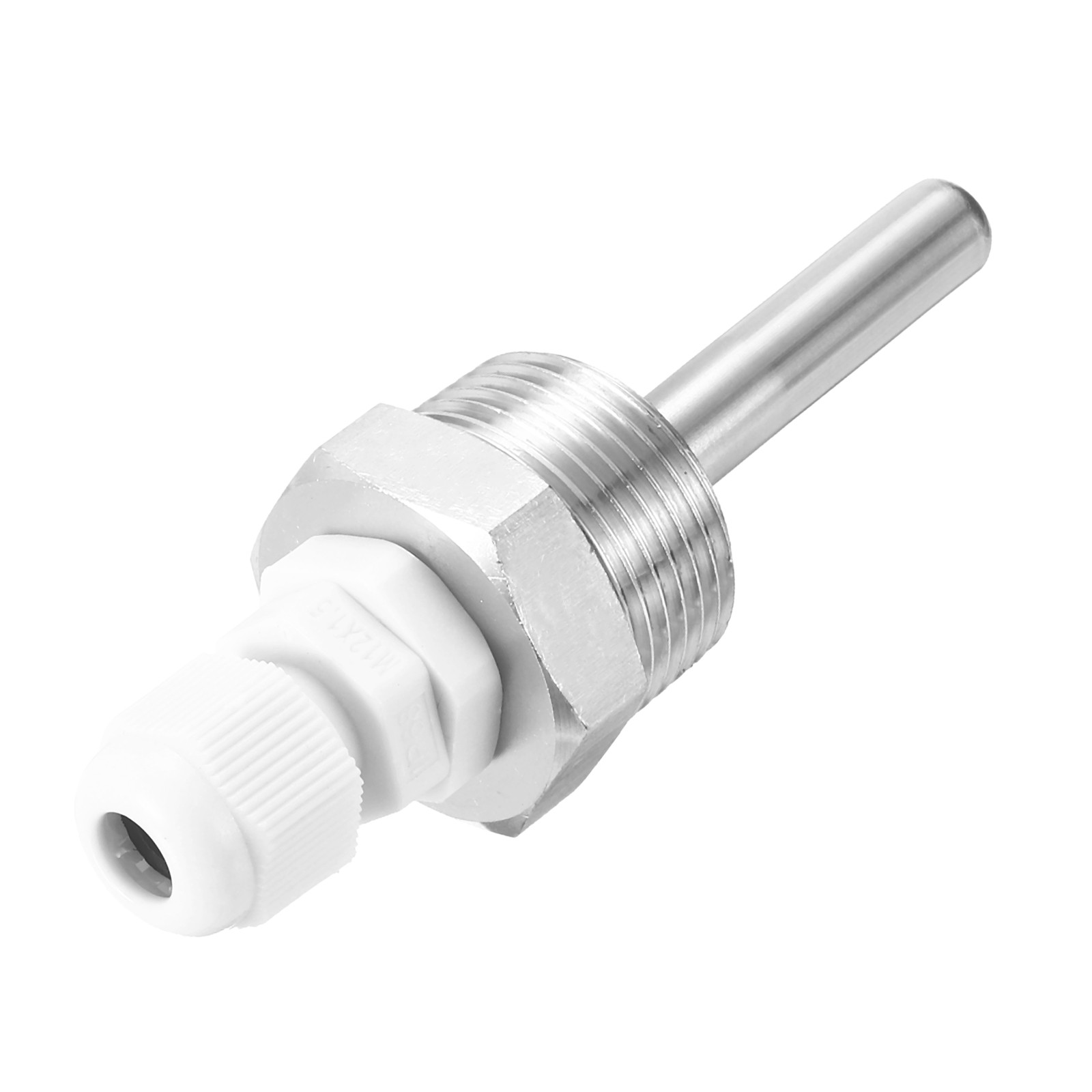 8mm Dia G3/4 Thermowell Weldless Stainless Steel 304 50mm White