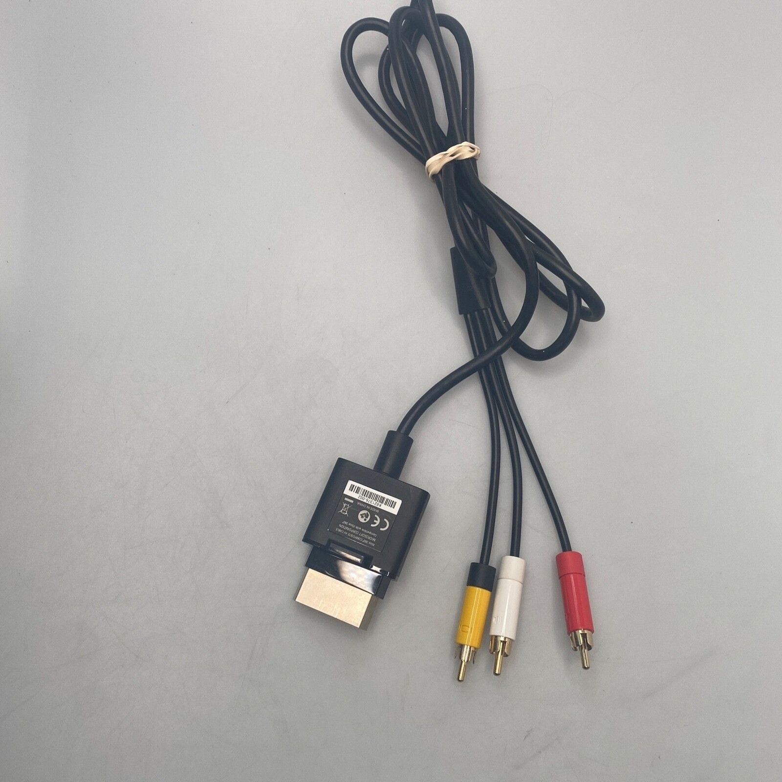 Xbox 360 Microsoft OEM RCA Composite A/V Cable Adapter X821376-002-