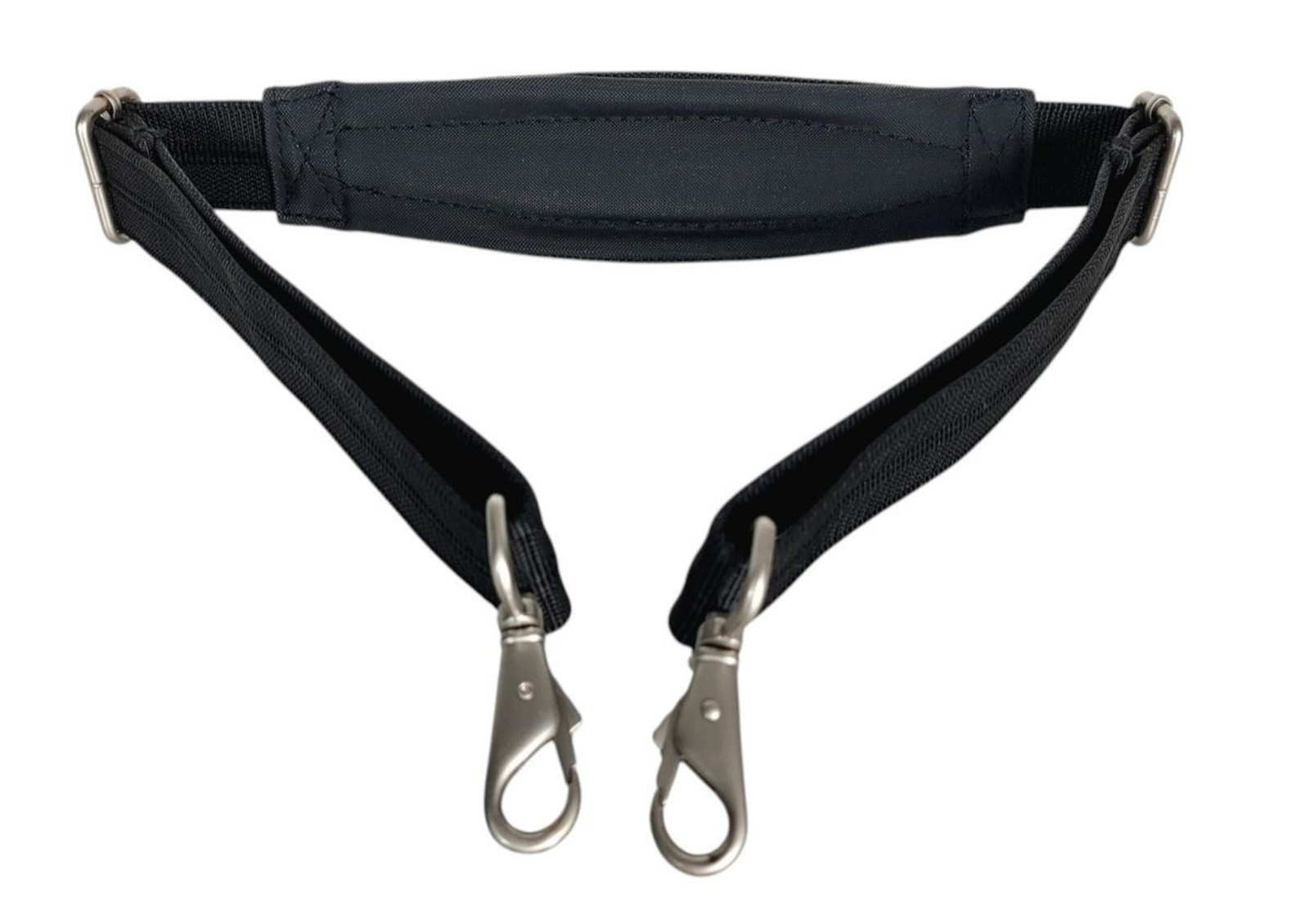 Swiss Gear Padded Shoulder Strap Metal Clip Clasps Messenger Laptop Carry Bag
