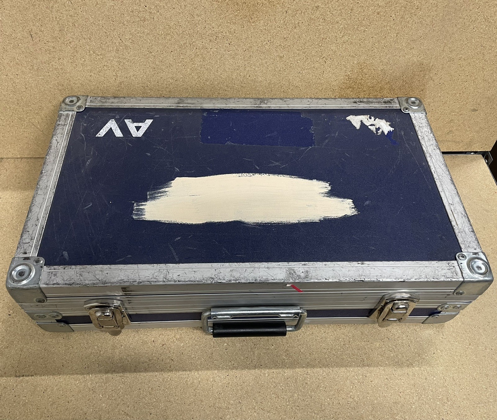 Small Flight Case Sized For 1u Rack Mount Electronics 21 1/4”x 12 1/4”x 5 1/4”