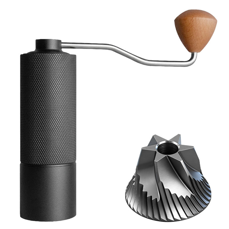 Agilive Manual Coffee Grinder Adjustable Grinding Settings Stainless Steel