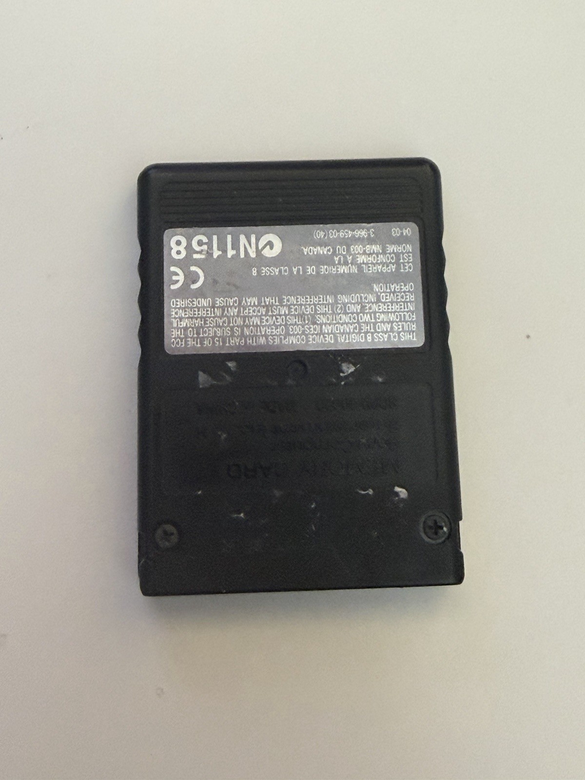 Sony PS2 Memory Card 8MB MagicGate Official PlayStation 2 Tested&Working