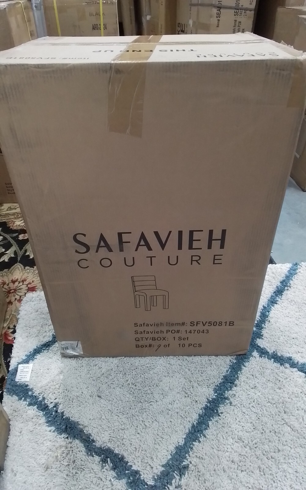 Safavieh PIETRO TUFTED DINING CHIAR, Reduced Price 2172752215 SFV5081B