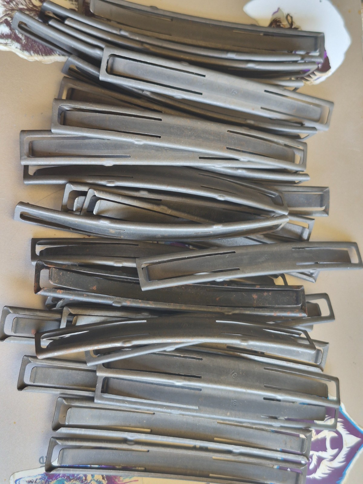 Chinese SKS military stripper clips stamped 31 lot of 5