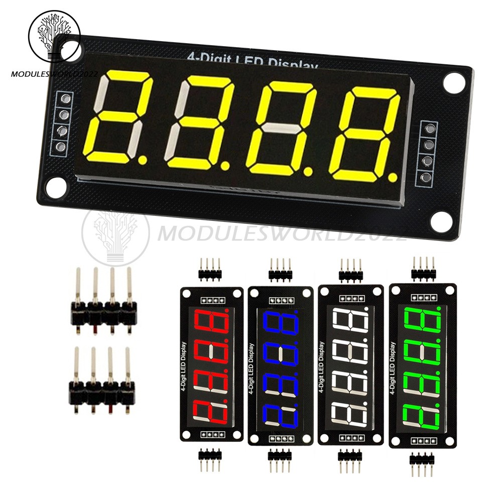 TM1637 0 56inch 4 Digit LED Display Tube Decimal 7 Segments Module