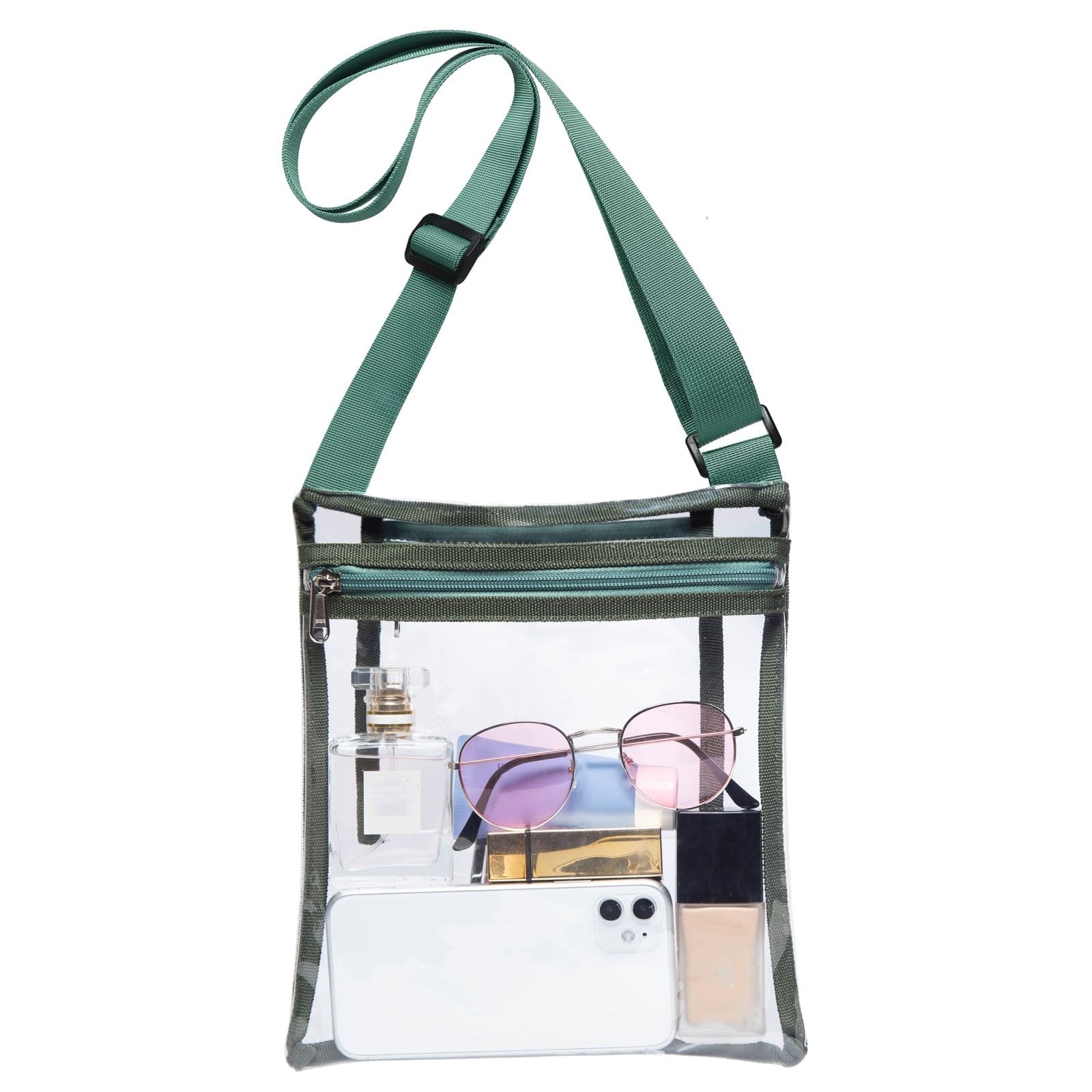 Vorspack Stadium Approved Clear Purse - TPU Crossbody Bag for Women - Concert