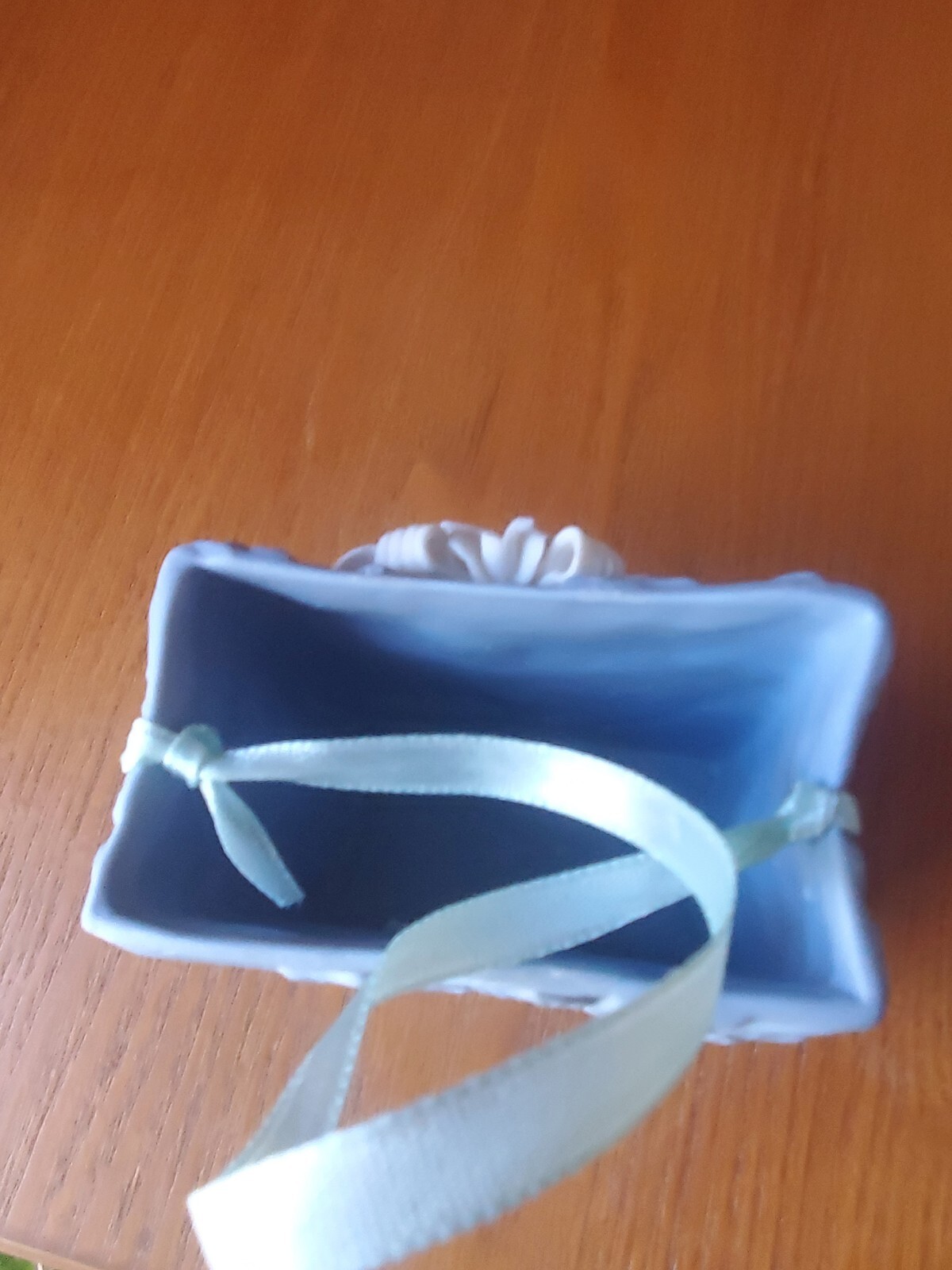 JTS International Jasperware Trinket Box or Holder