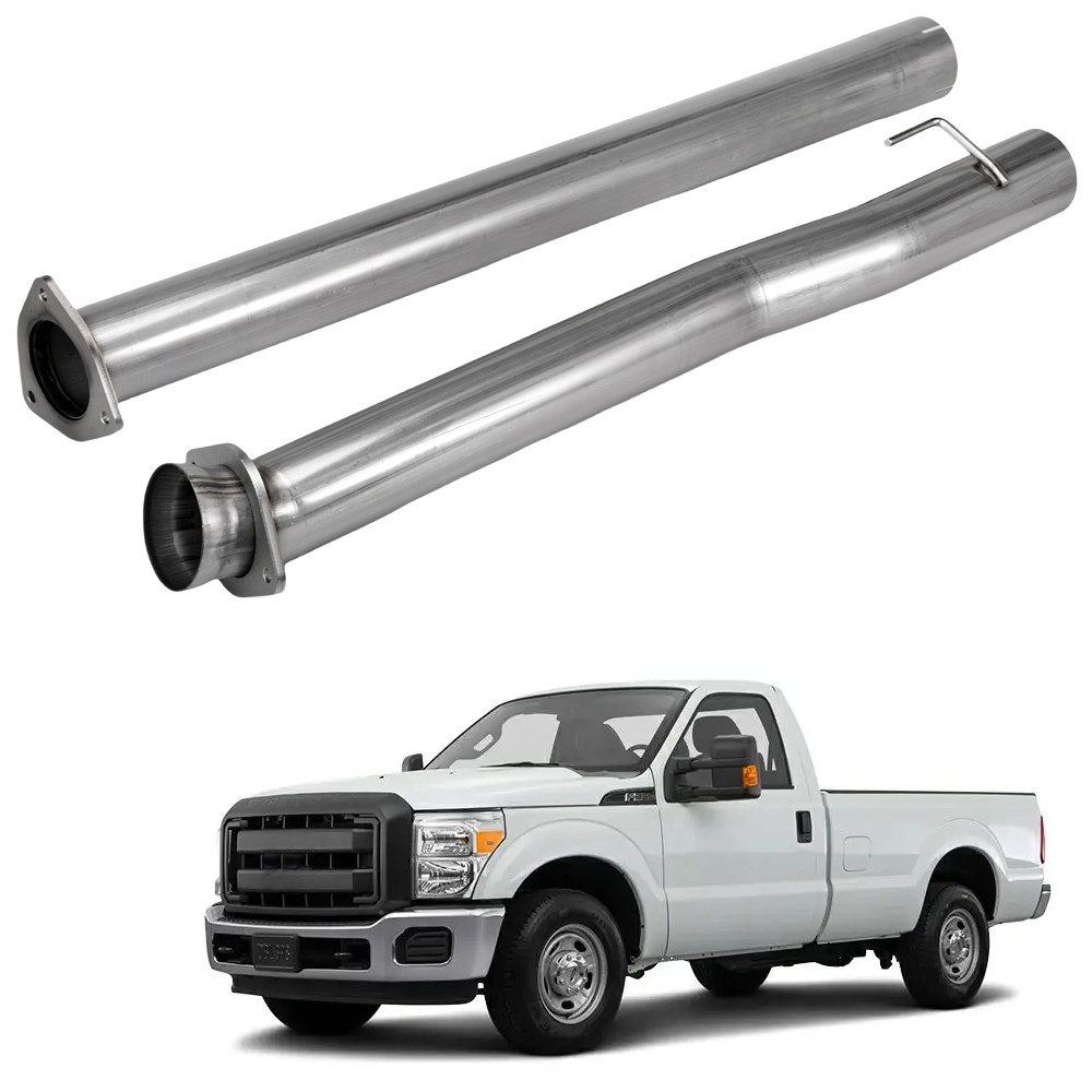 4" Turbo Diesel Exhaust Pipe Powerstroke 6.7 for 2011-2017 F250 F350 Super Duty