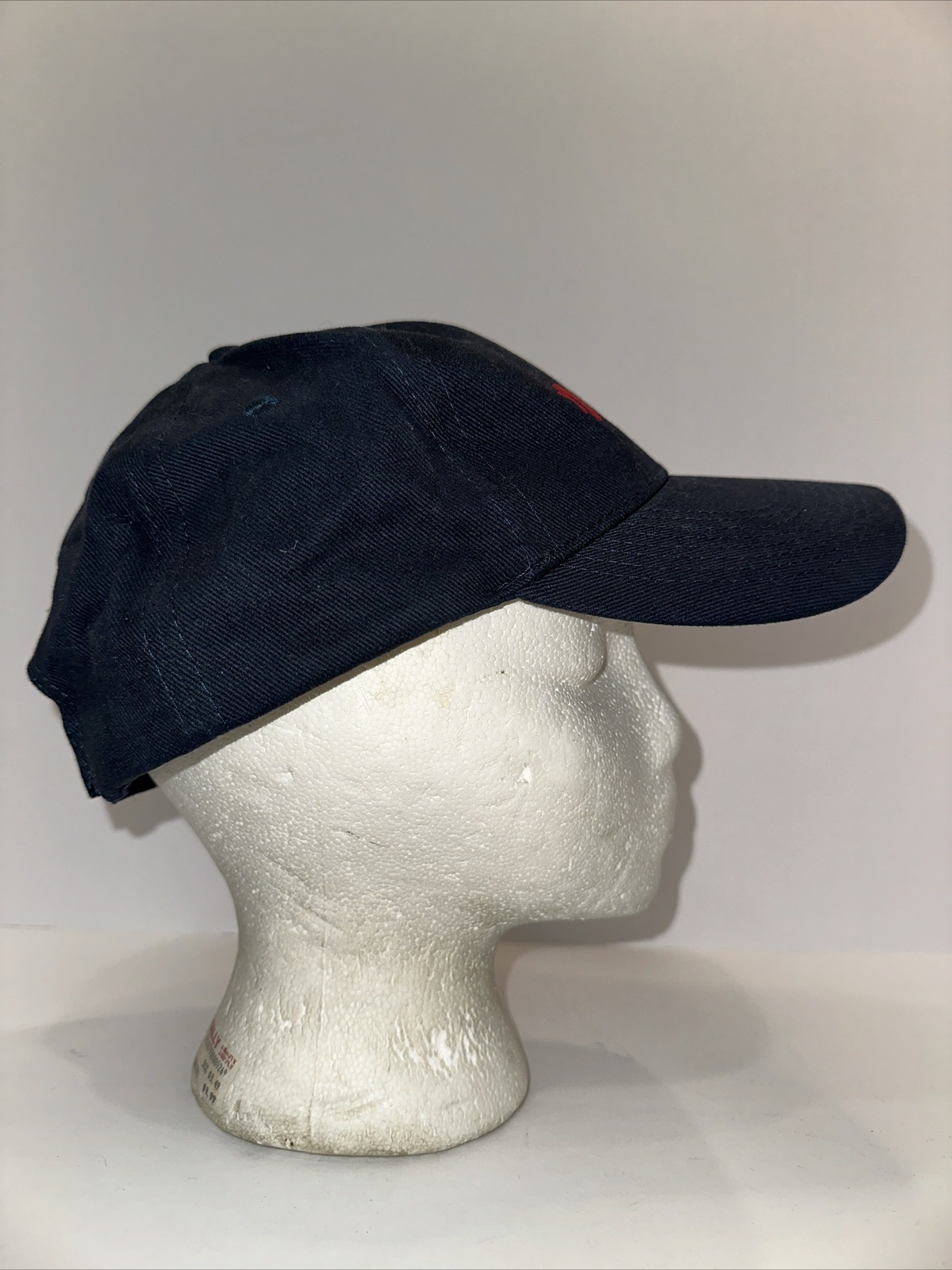 IFAP Navy Blue Hat Cap Red Silver Hook Loop Unbranded