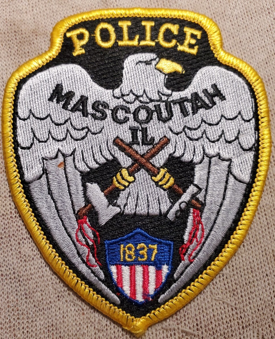IL Mascoutah Illinois Police Shoulder Patch