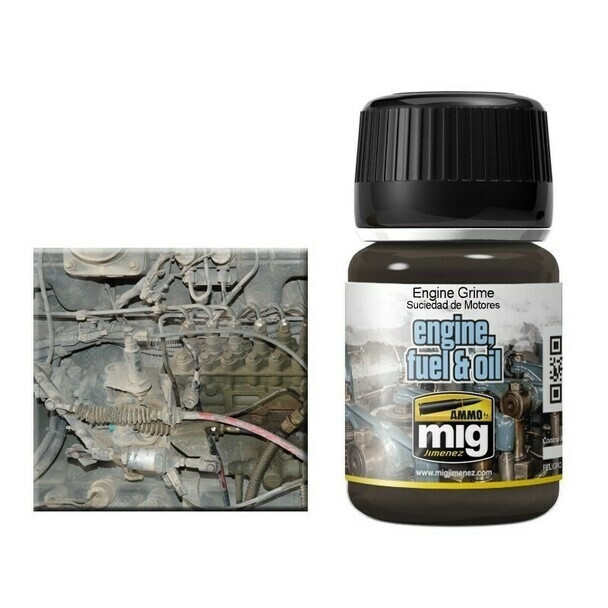 AMMO by MIG Enamel Effects Engine Grime