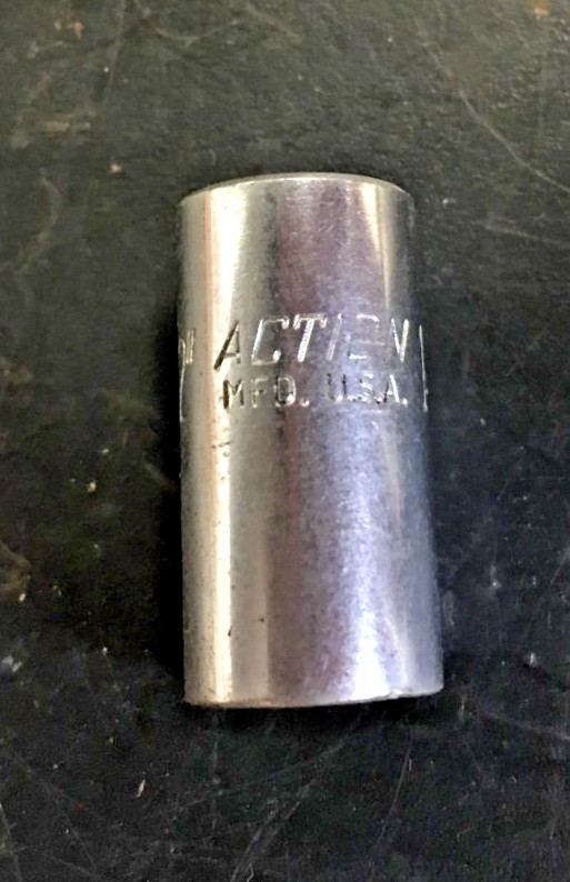 ACTION 11/32" Socket, 11 MA, 6 POINT, 1/4 DRIVE, USA 11MA