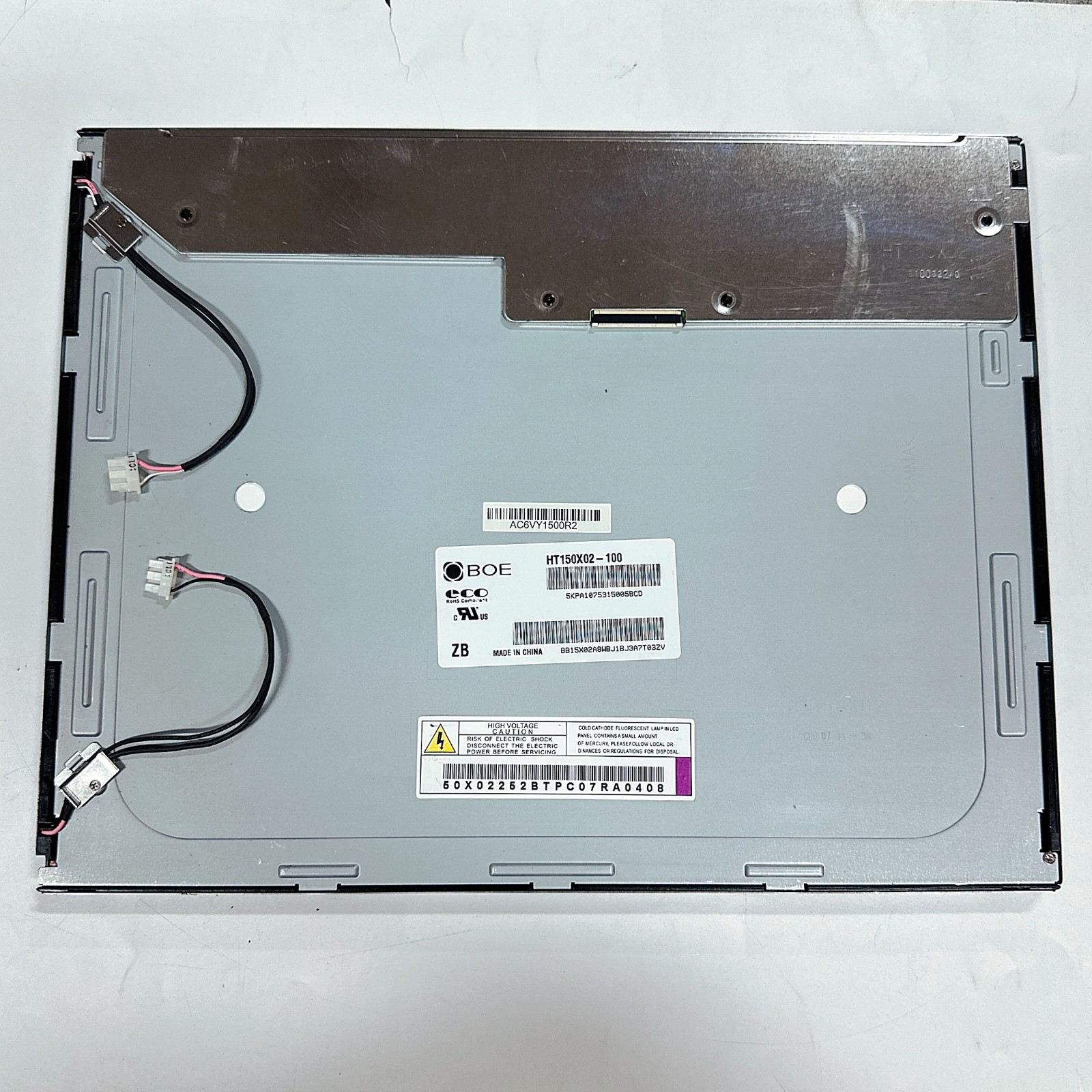 1PC 15" HT150X02-100 1024x768 TFT industrial LCD screen display