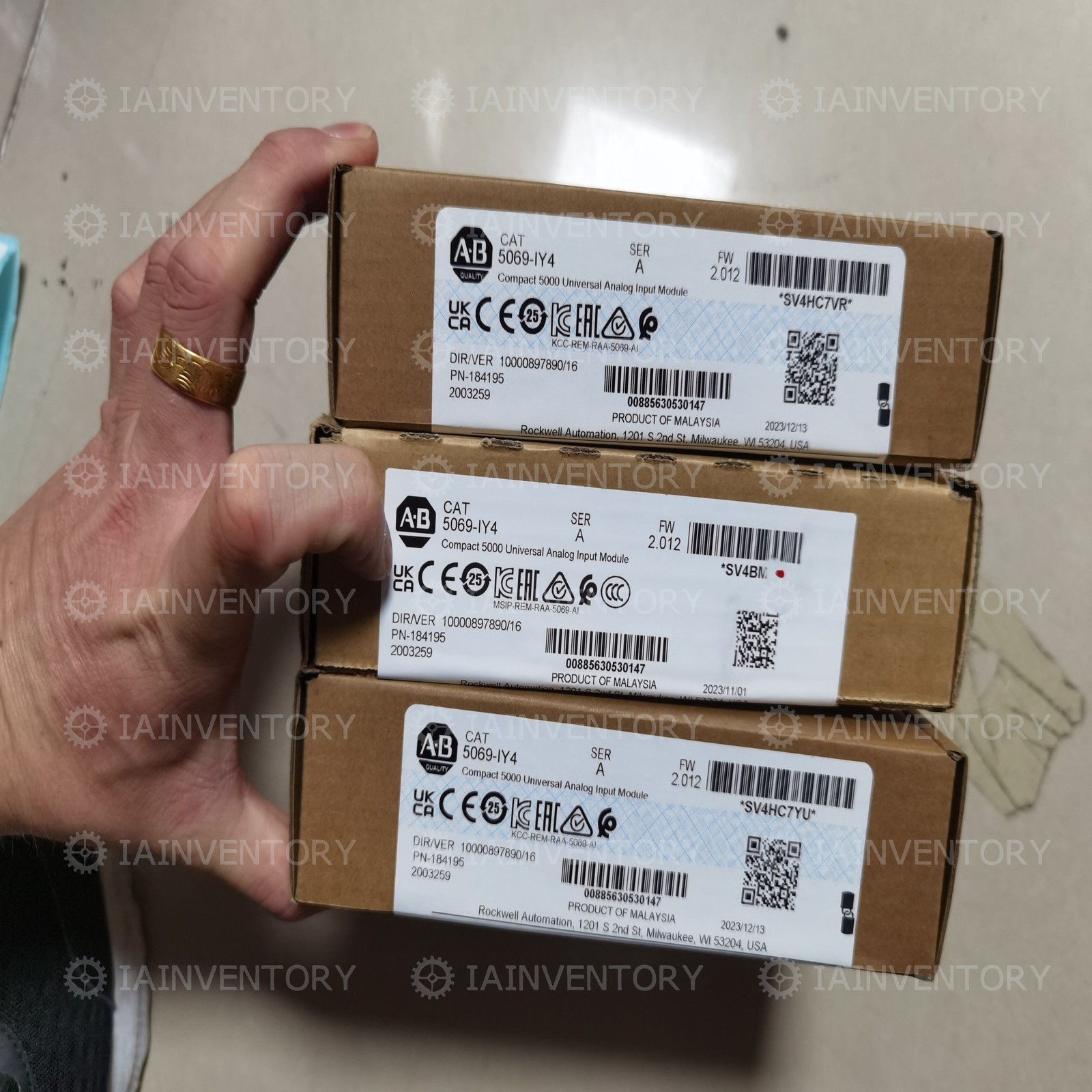 New Factory Sealed Allen Bradley 5069-IY4 Logix 5000 Input Module Local US STOCK
