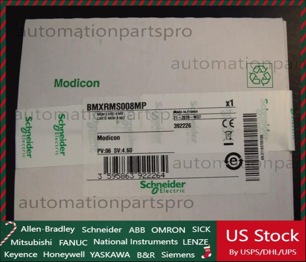 SCHNEIDER ELECTRIC BMXRMS008MP 8MB MEM CARD Fast Shipping 1PCS