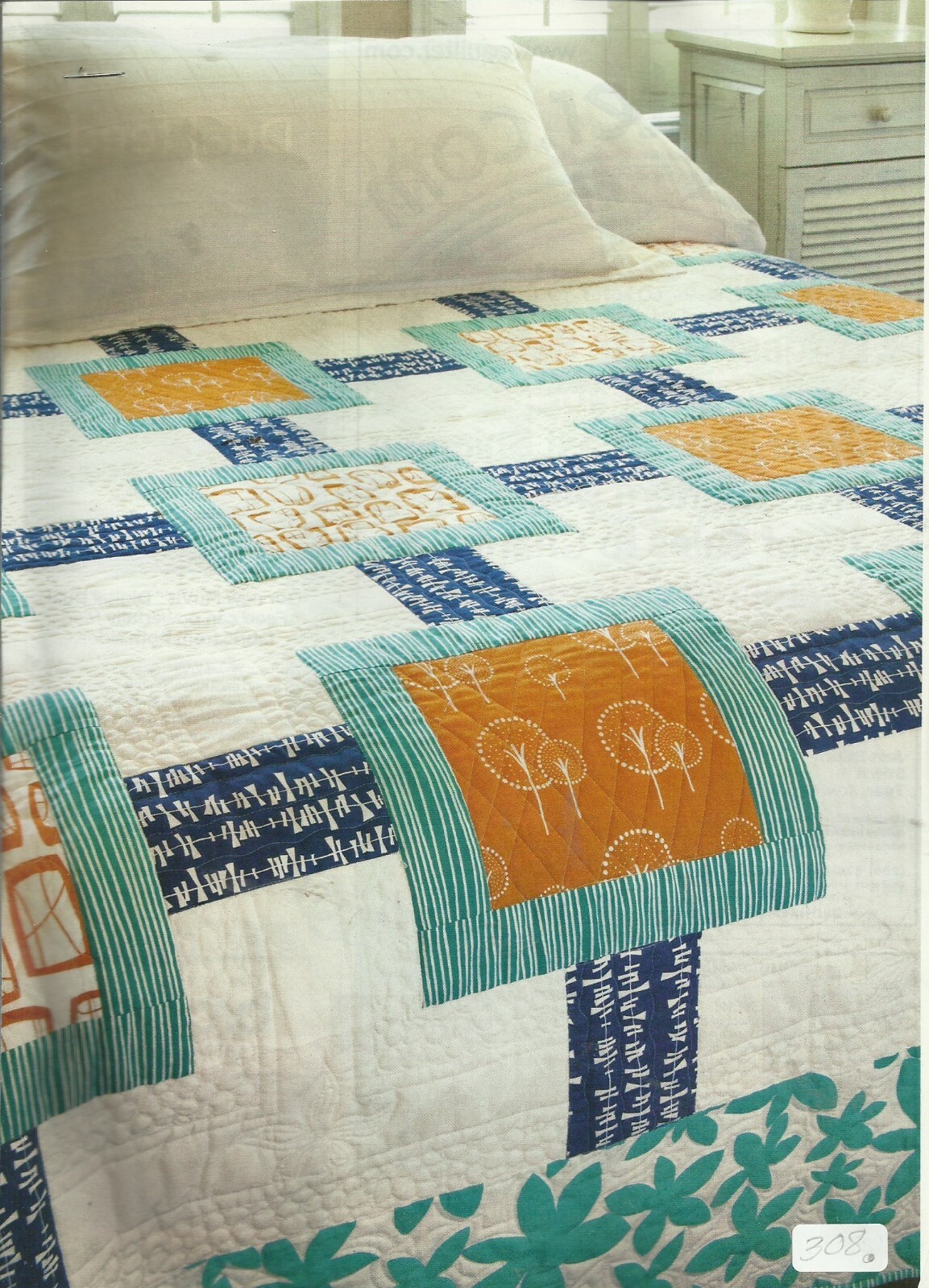 E0011  WHOLE LOTTA LOVE  QUILT PATTERN/INSTRUCTIONS