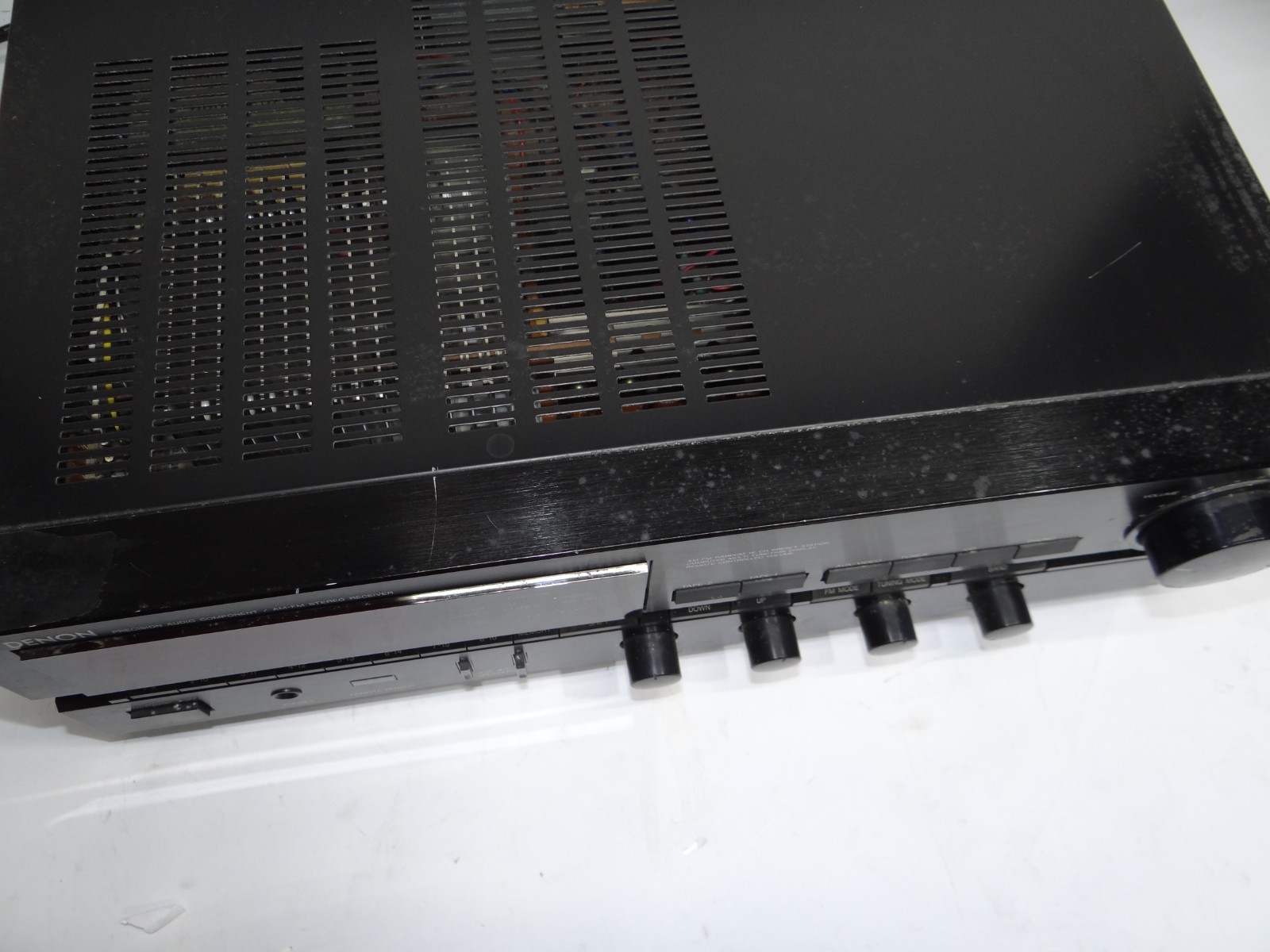 Denon DRA-425R Precision Audio Component AM FM Stereo Receiver Tested