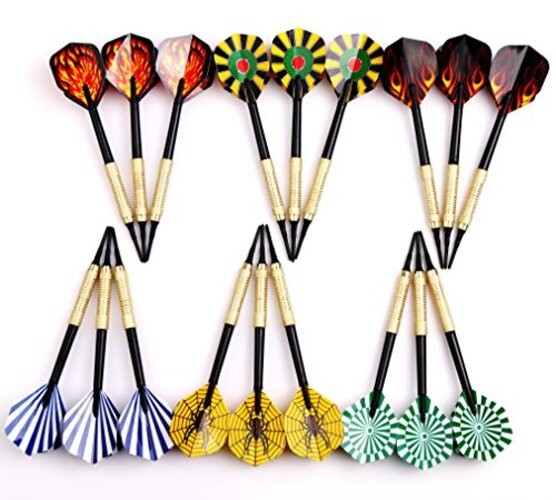 MaxMau Soft Tip Darts for Electronic Dartboard Plastic Point Dart with