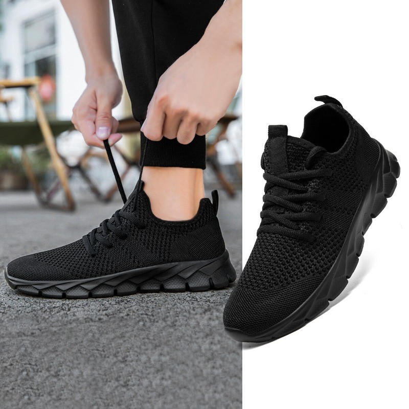 Men Running Shoes Fashion Sneakers Tennis Walking Shoes Lightweight Athletic Gym