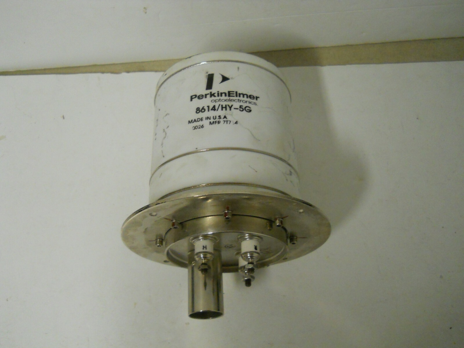 Perkin Elmer Optoelectronics 8614/HY-5G Electron Tube Nuclear Radiation Detector