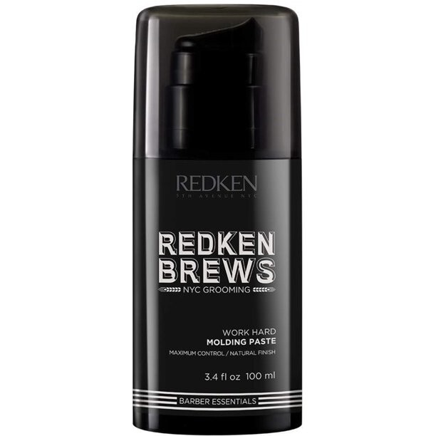Redken Brews Work Hard Molding Paste 3.4oz(Pack of 2)