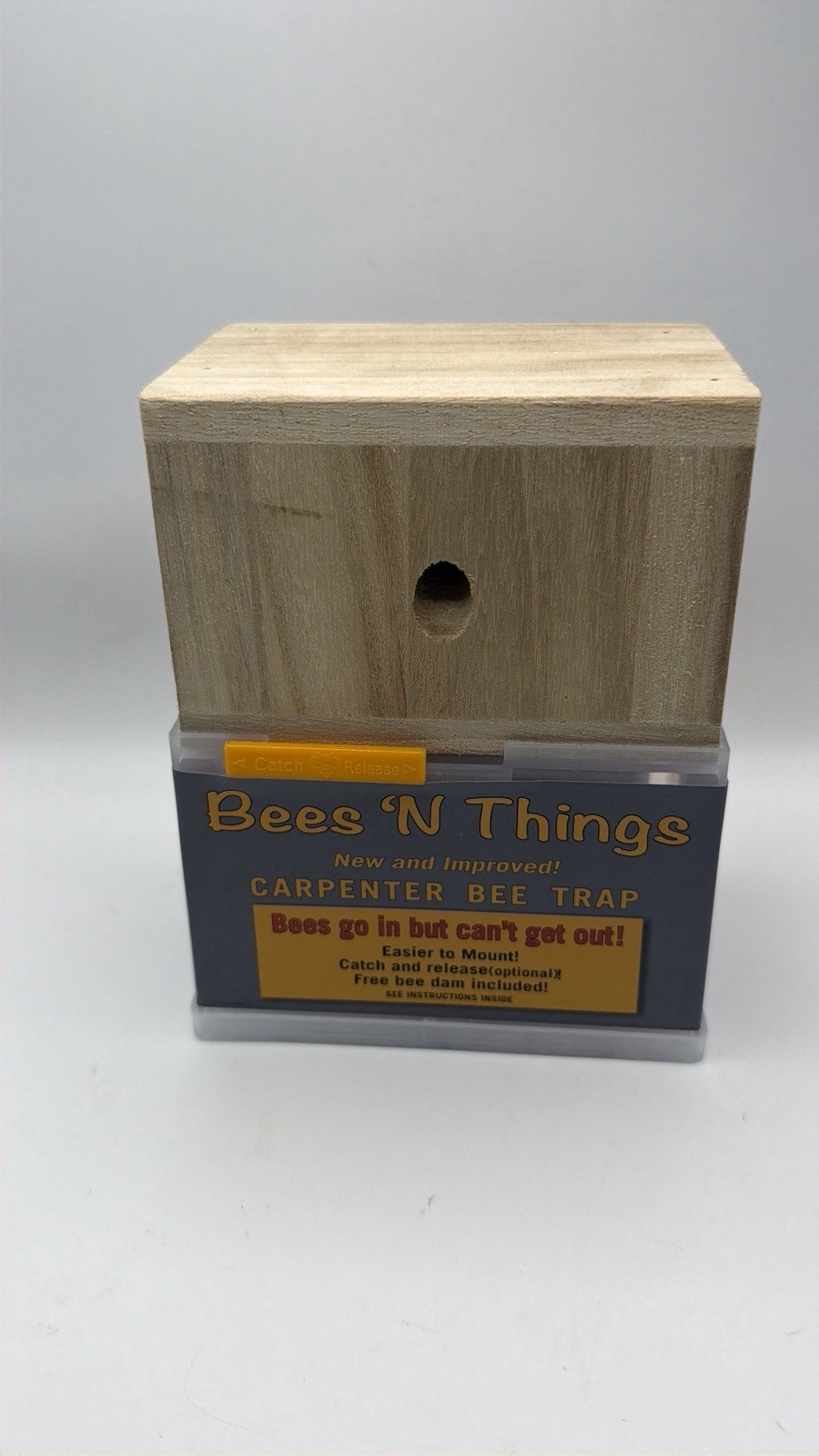 BEES N THINGS Carpenter Bee Trap NEW