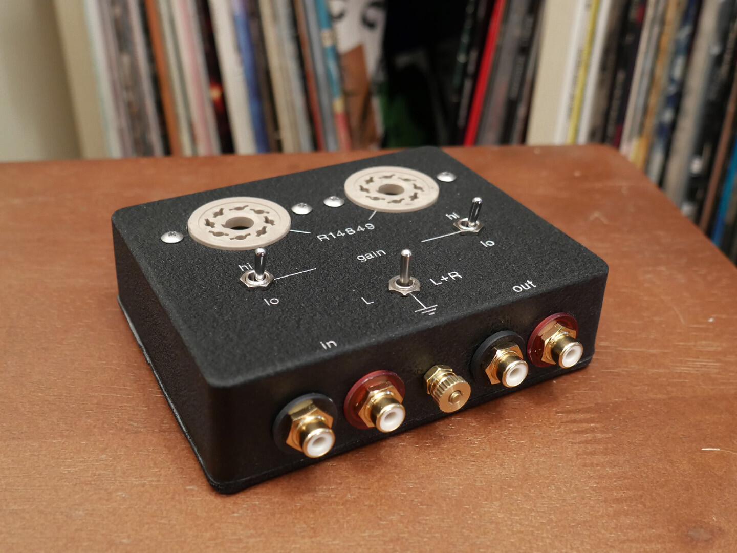 Moving Coil Phono Step Up Transformer box for Northern Electric NE R14849 MCSUT