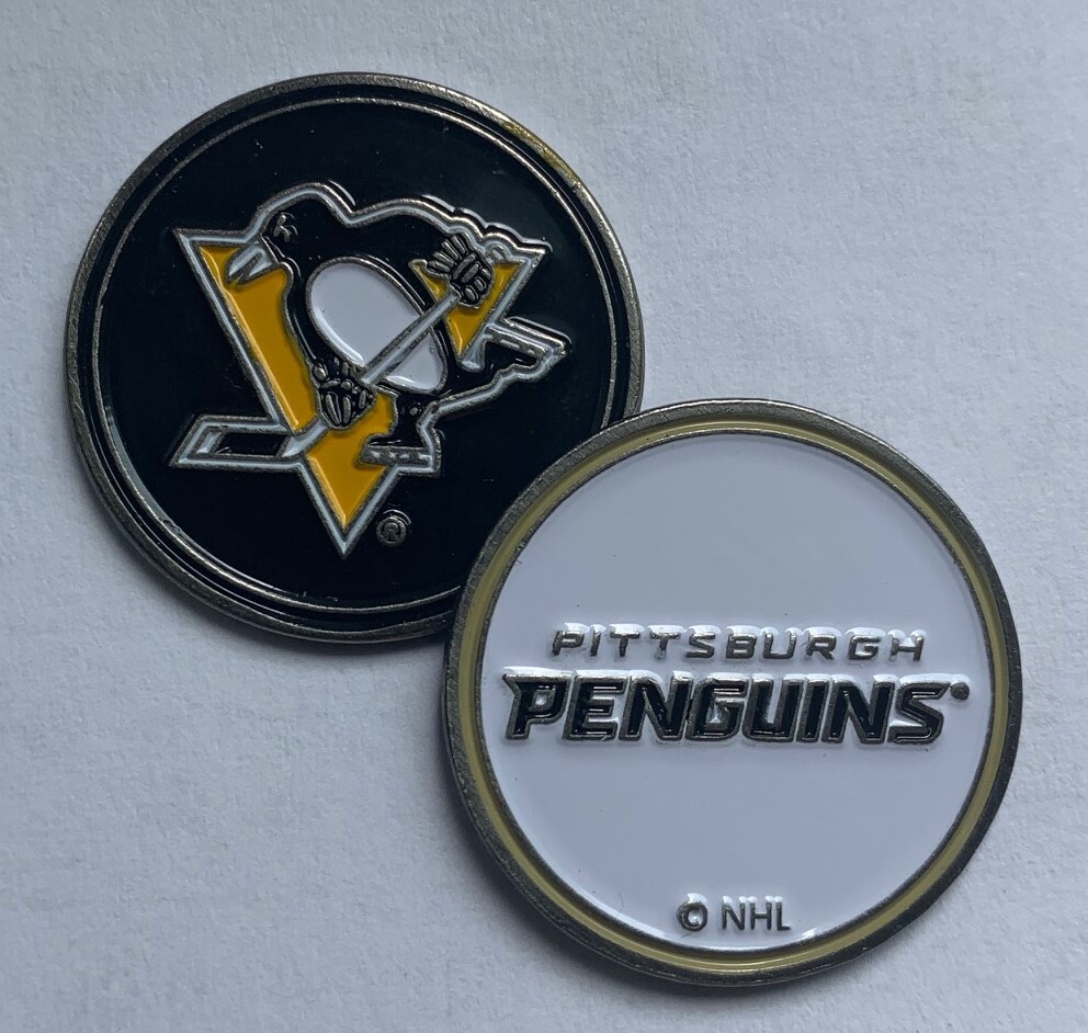 Pittsburgh Penguins Golf Ball Marker
