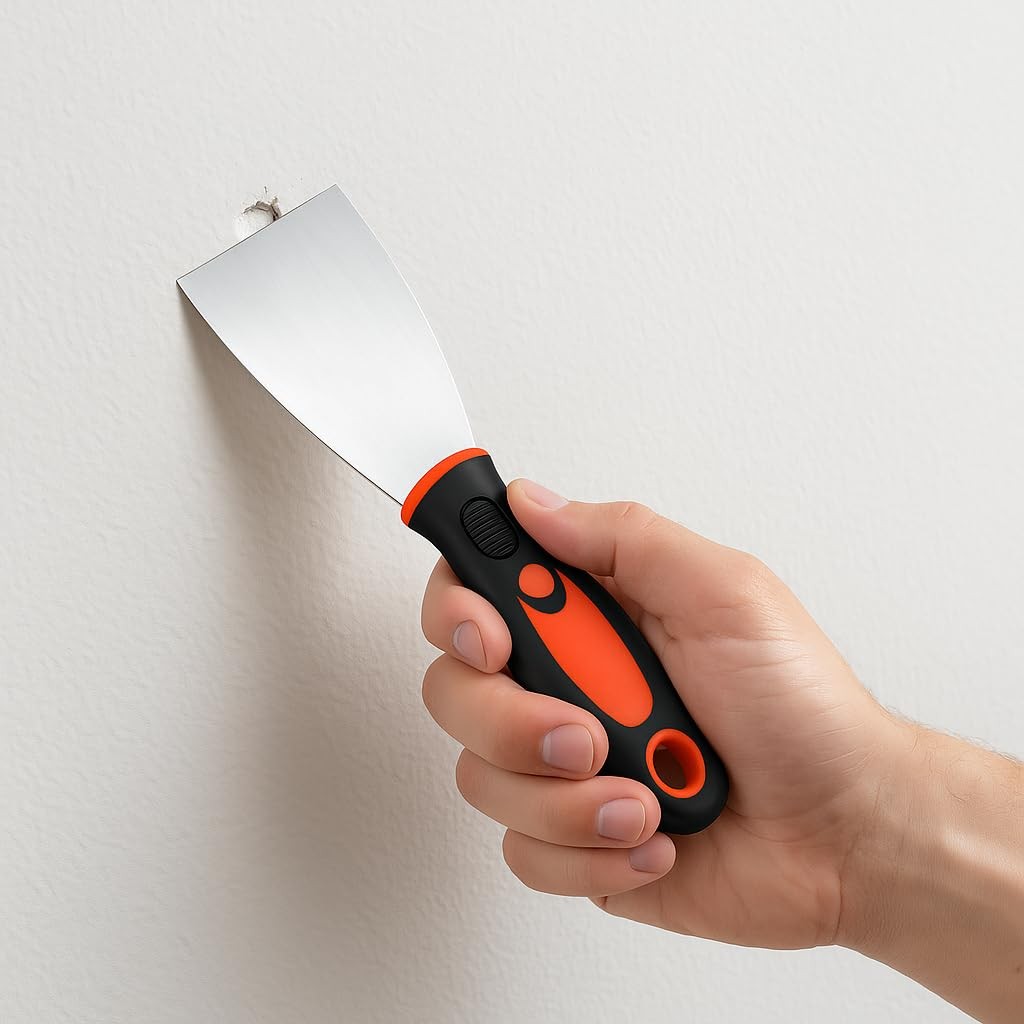 2” Putty Spackle Knife Scraper Soft Grip Handle Drywall Wall Scraping Tool