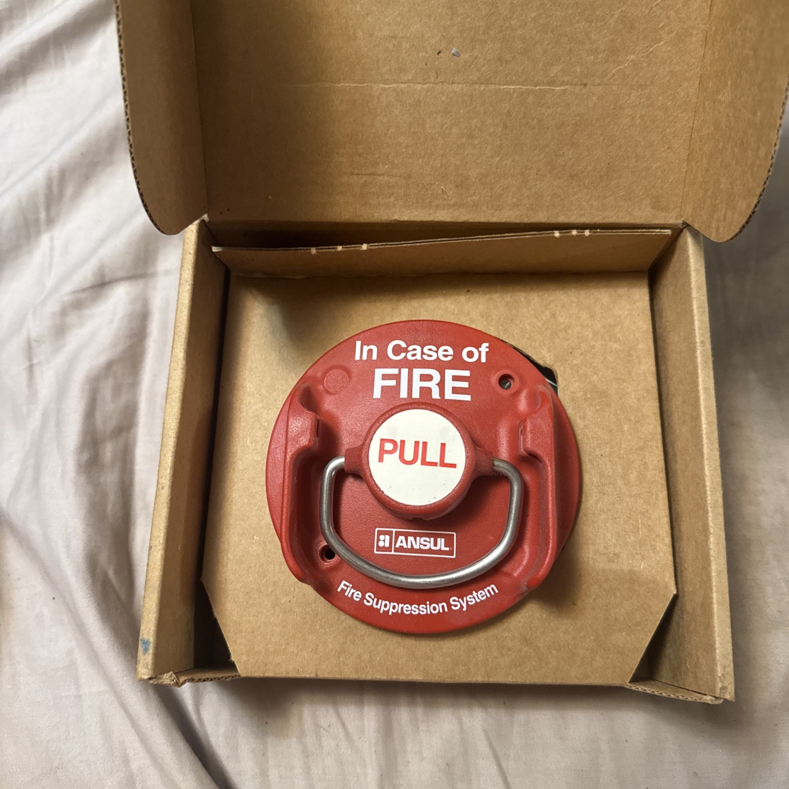🔥🧯Ansul Remote Manual Pull Station with 50ft Wire Rope...New.🔥🧯